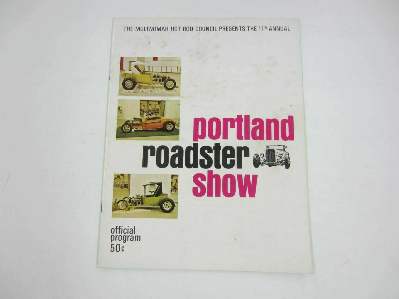 Vintage 1967 11th Annual PORTLAND ROADSTER SHOW Souvenir Program Oregon