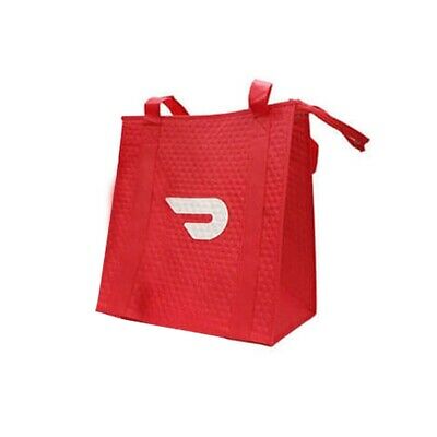 🚪👟new Doordash🥡 Food Delivery🚚 Insulated Tote Bag🛍️ W/ Zipper Never Used