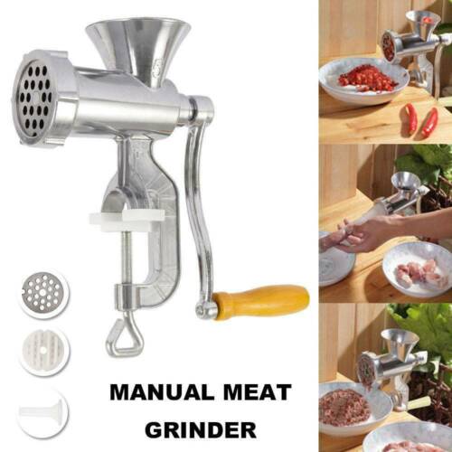 Smaill Meat Grinder Mincer Stuffer Hand Manual Sausa Filler Maker Machine Multi