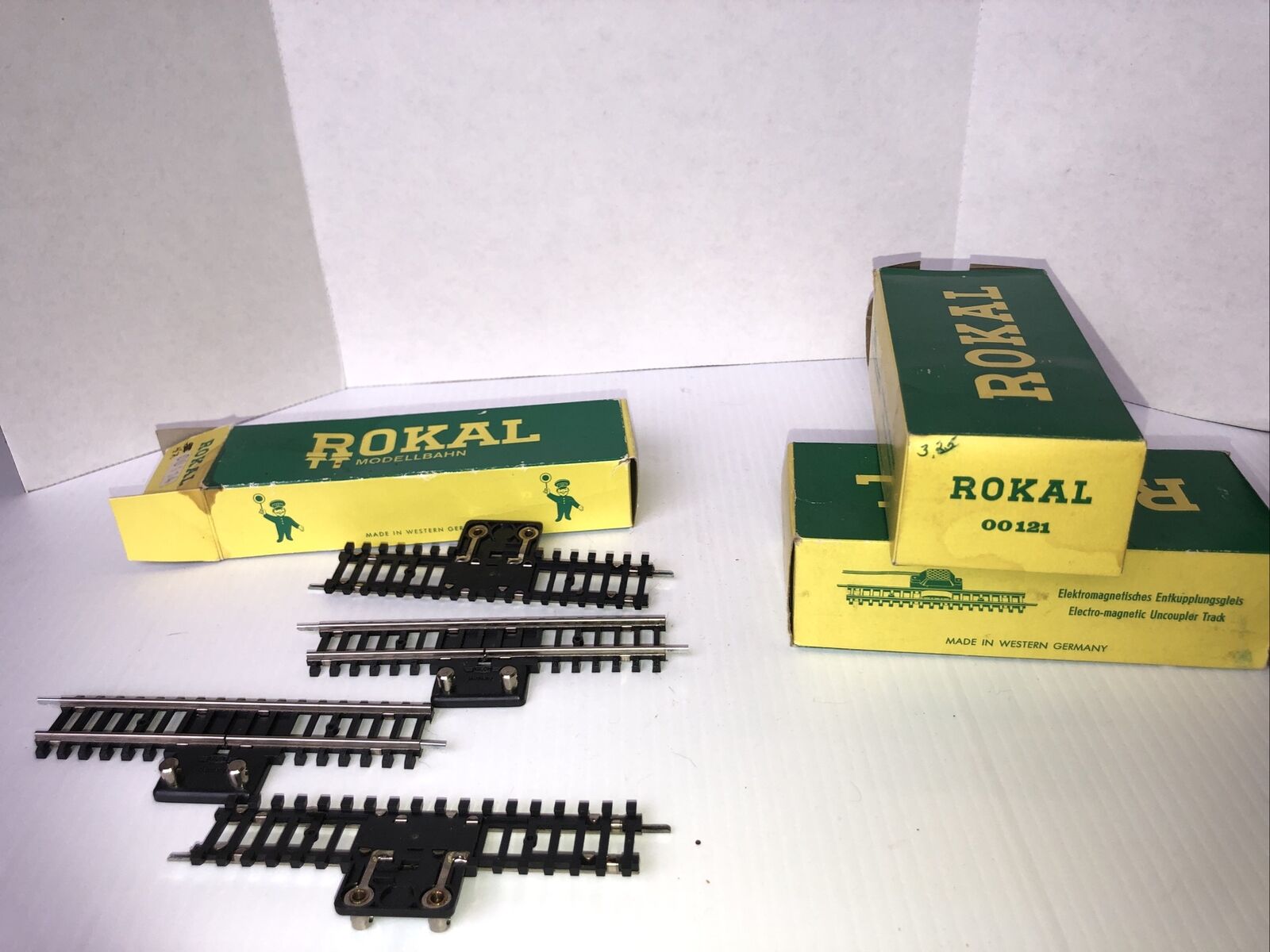 ROKAL TT New In Box Made in West Germany Lot Of Three Boxes - Tracks