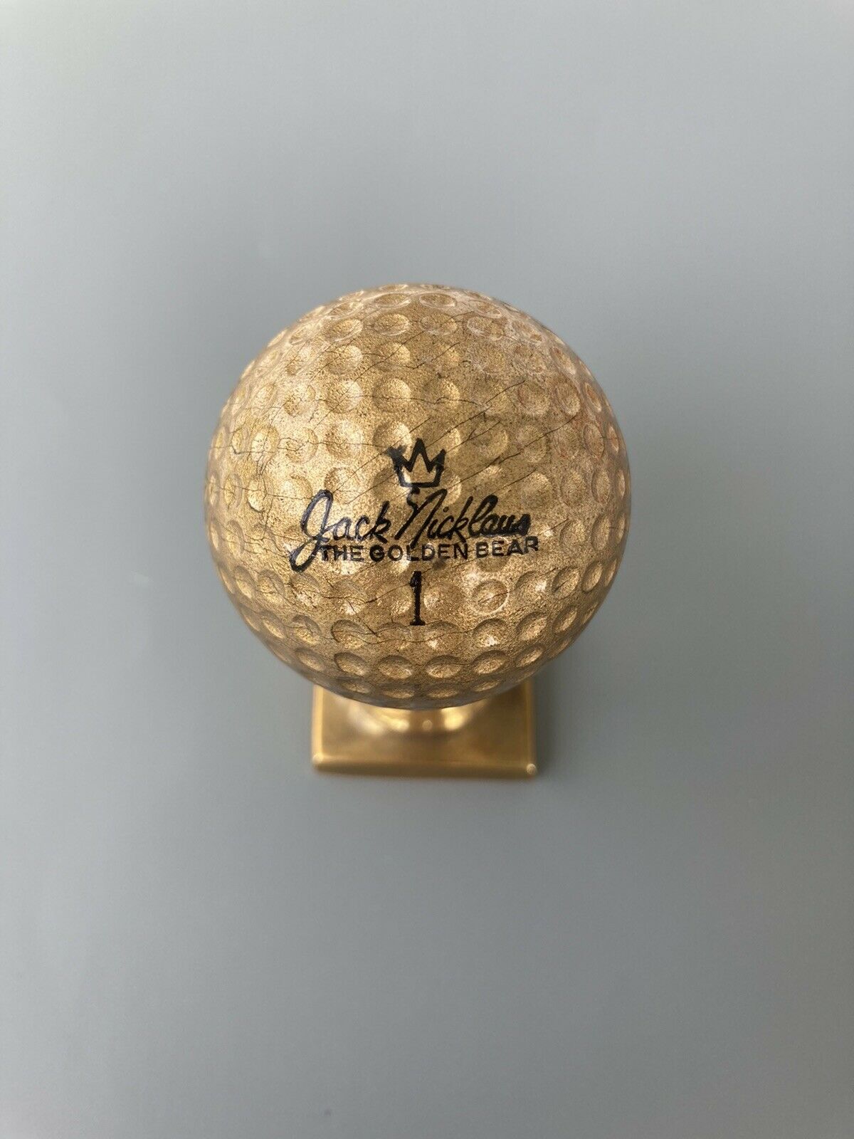 Vintage Jack Nicklaus Golden Bear McGregor Golf Ball Ford Econoline Logo