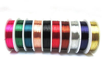 New 18m(1roll) Special Copper Wire Craft Wire Bead Wrap Jewelry