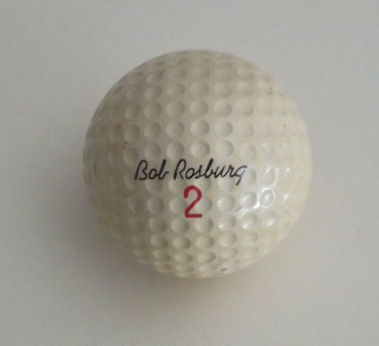 Bob Rosburg Golf Ball - Made In U.s.a.