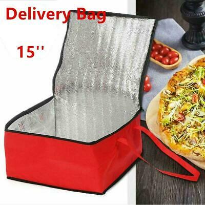 15'' Pizza Food Delivery Bag Insulated Thermal Storage Holder Keep Fresh Picnic