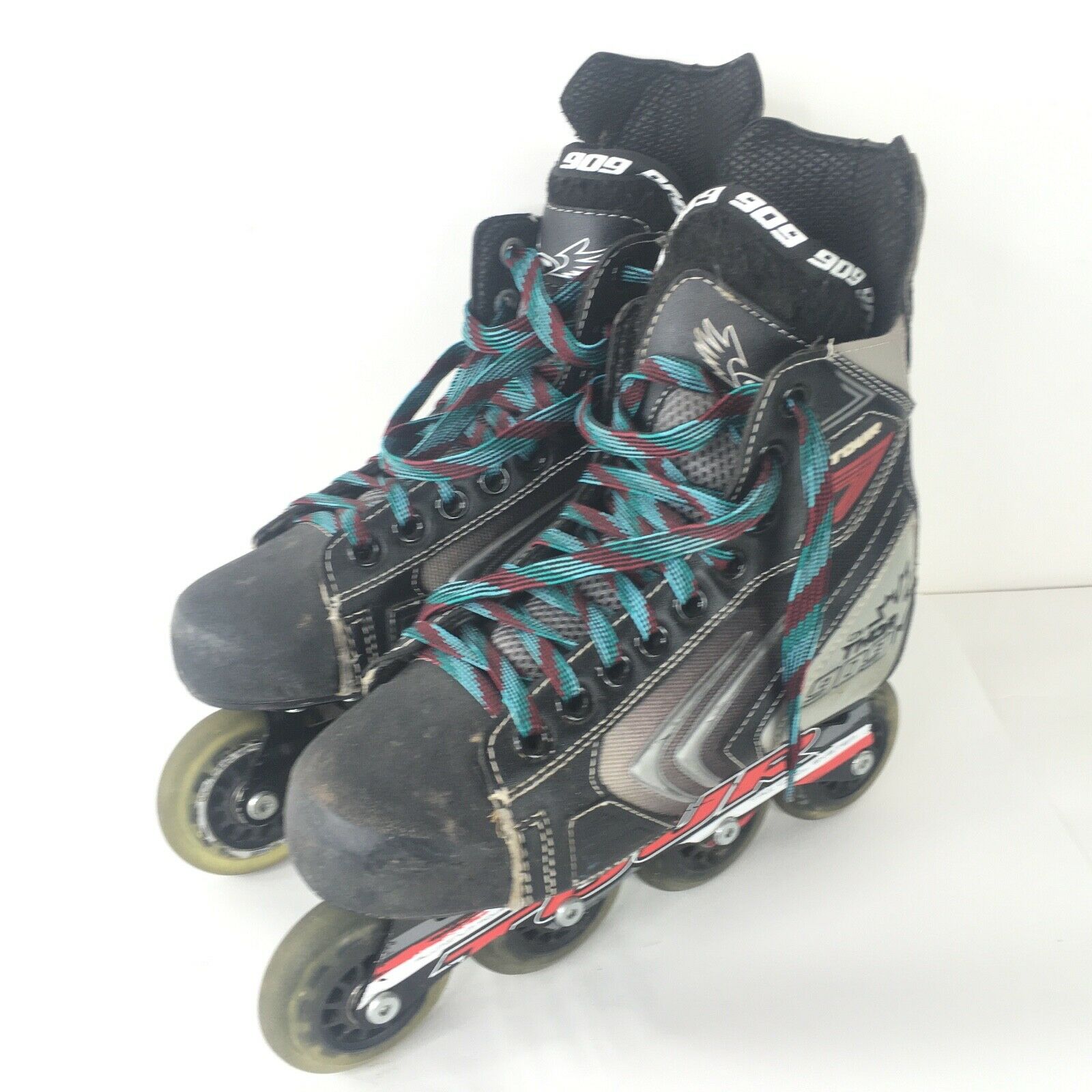 Tour Thor 909 Cdn Roler Hockey Skates Blades Inline Skates Mens Size 6 Eur 39