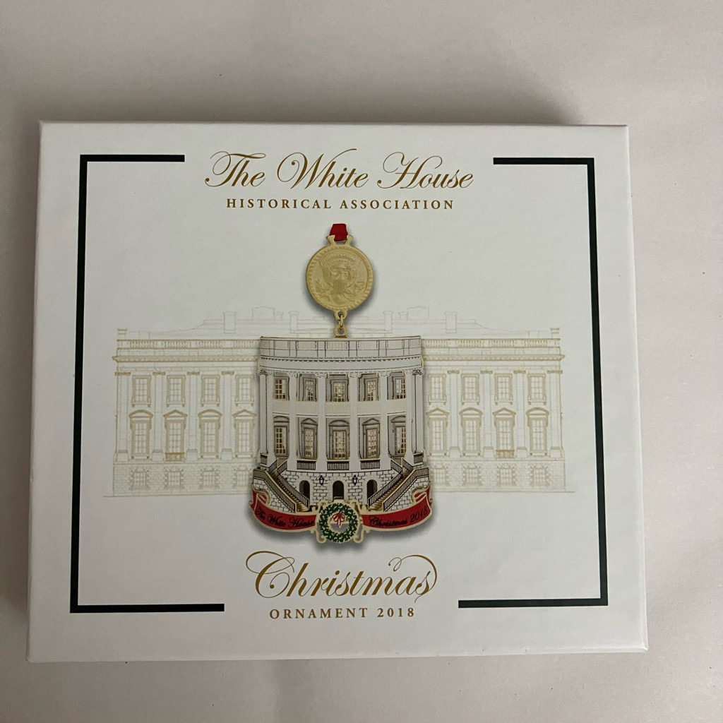 WHITE HOUSE ORNAMENT FROM 2018 / THE TRUMAN WHITE HOUSE