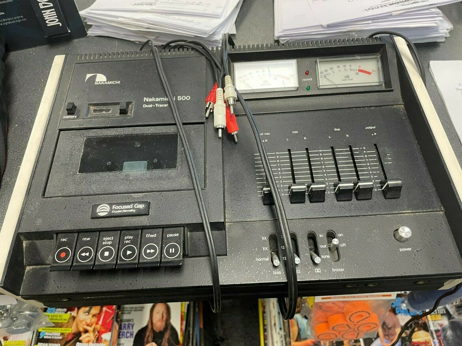 Nakamichi 500 dual tracer cassette recorder
