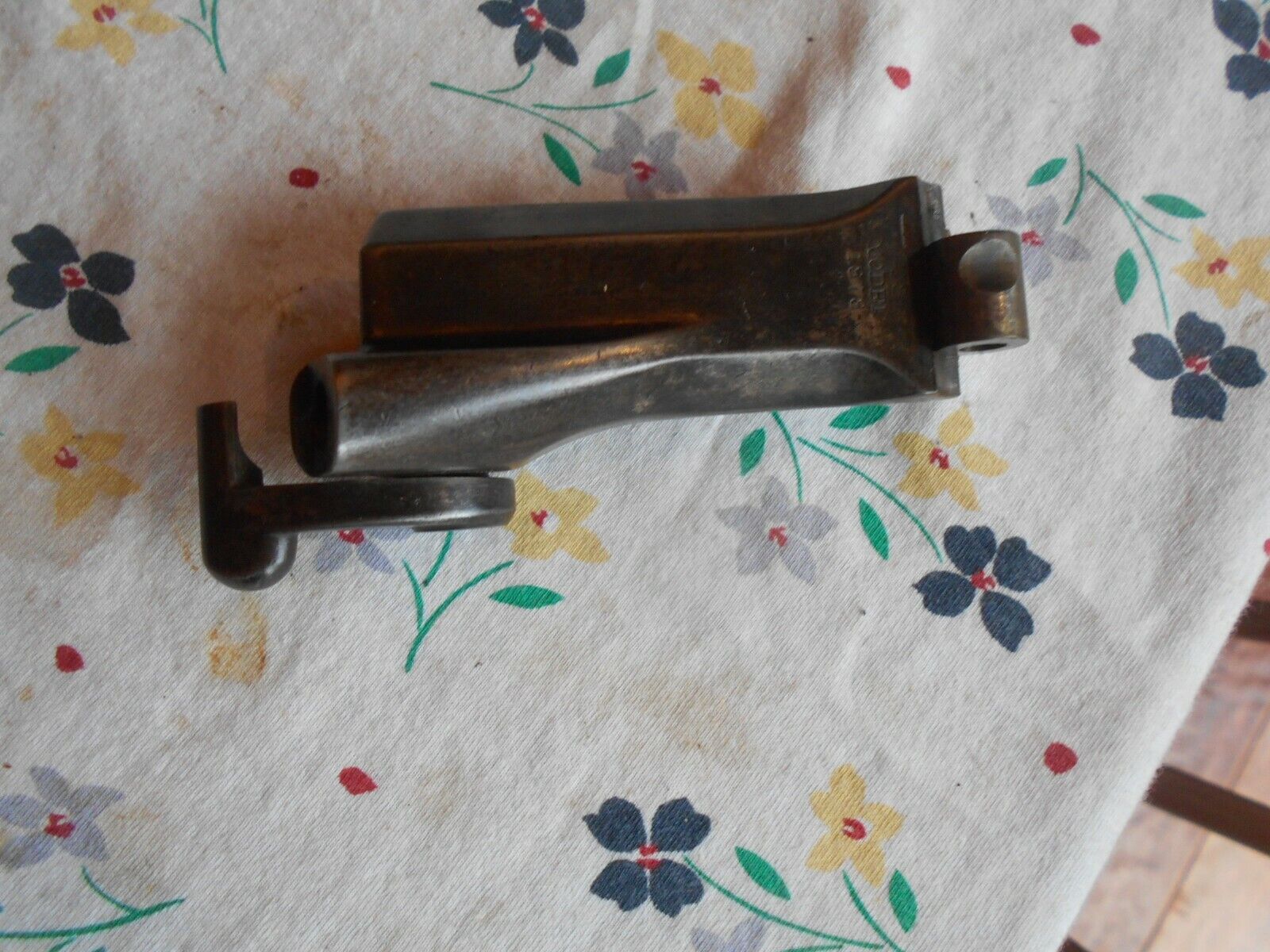 US model of 1873 Springfield Trapdoor Breech Block -EARLY - NICE  COLOR & stamps