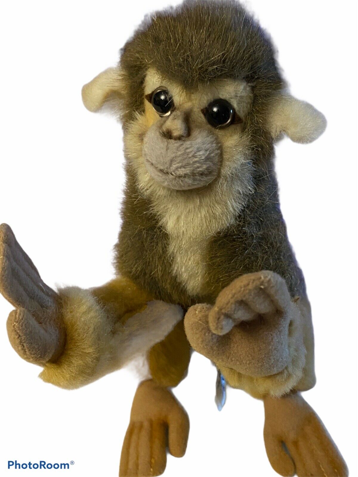 Hansa Squirrel Monkey Plush Stuffed Animal 7 Inch Realistic Toys 3827 Original