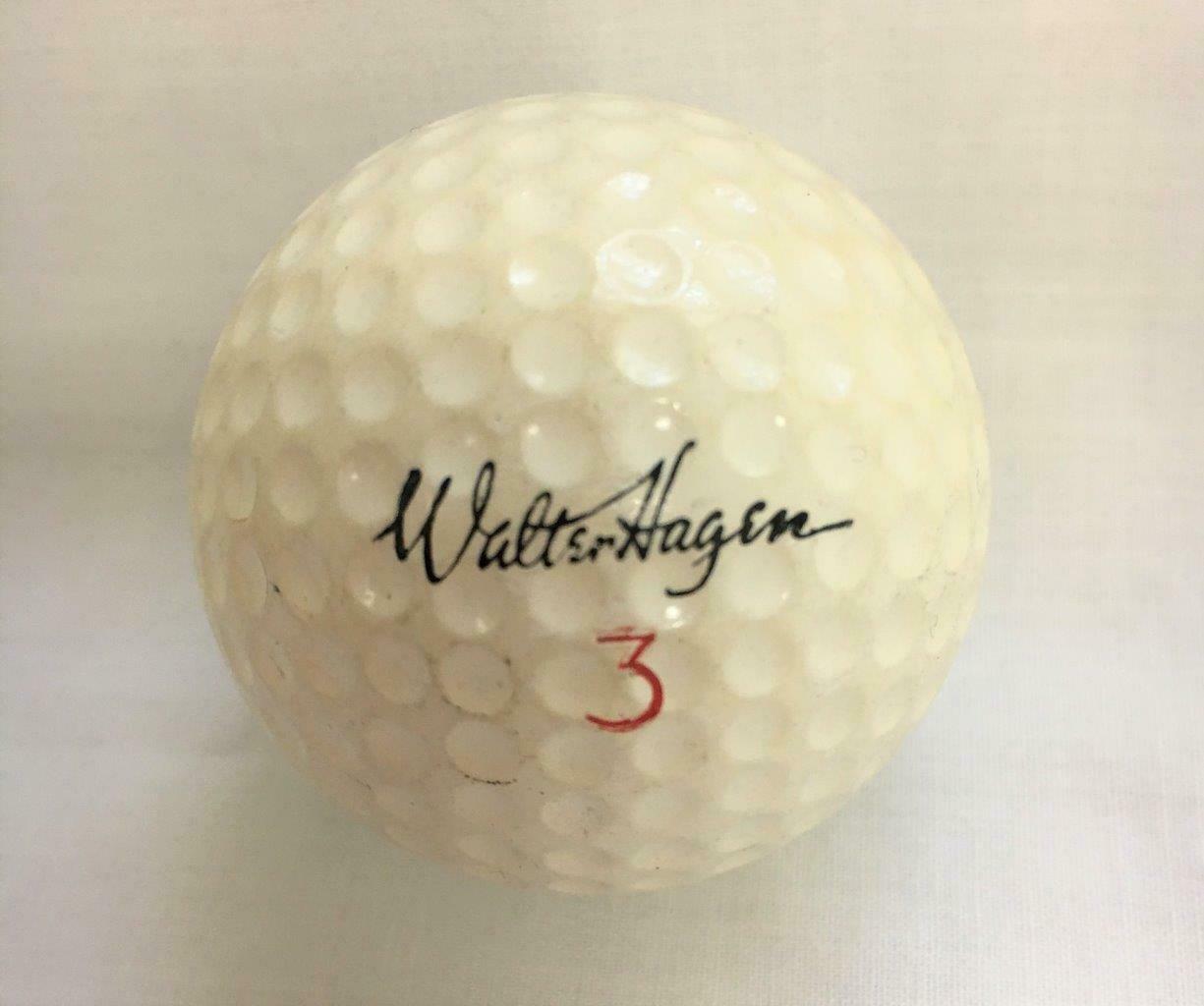 1965 Walter Hagen Signature Logo Golf Ball #3 The Haig 90