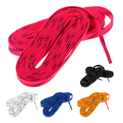 Ice Hockey Skate Flat Shoe Laces Shoelaces Replacement for Unisex Adult Kids