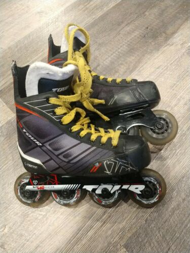 Tour Nano Code Technology Fb-225 Inline Hockey Rollerblade Skates Youth Size 3