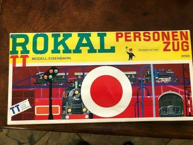 Rokal Tt New In Box Model Train Set 01105 Made In West Germany  Great Condition