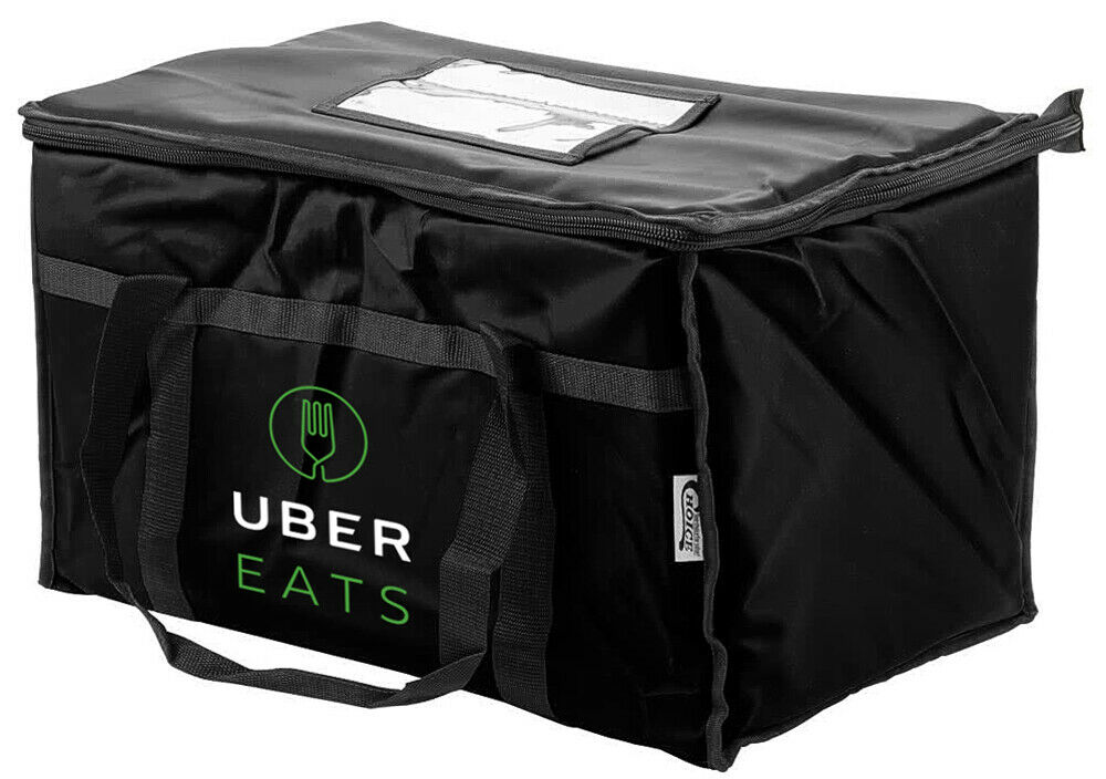 Uber Eats 23x14x15 Food Delivery Bag, Foam Padded Interior
