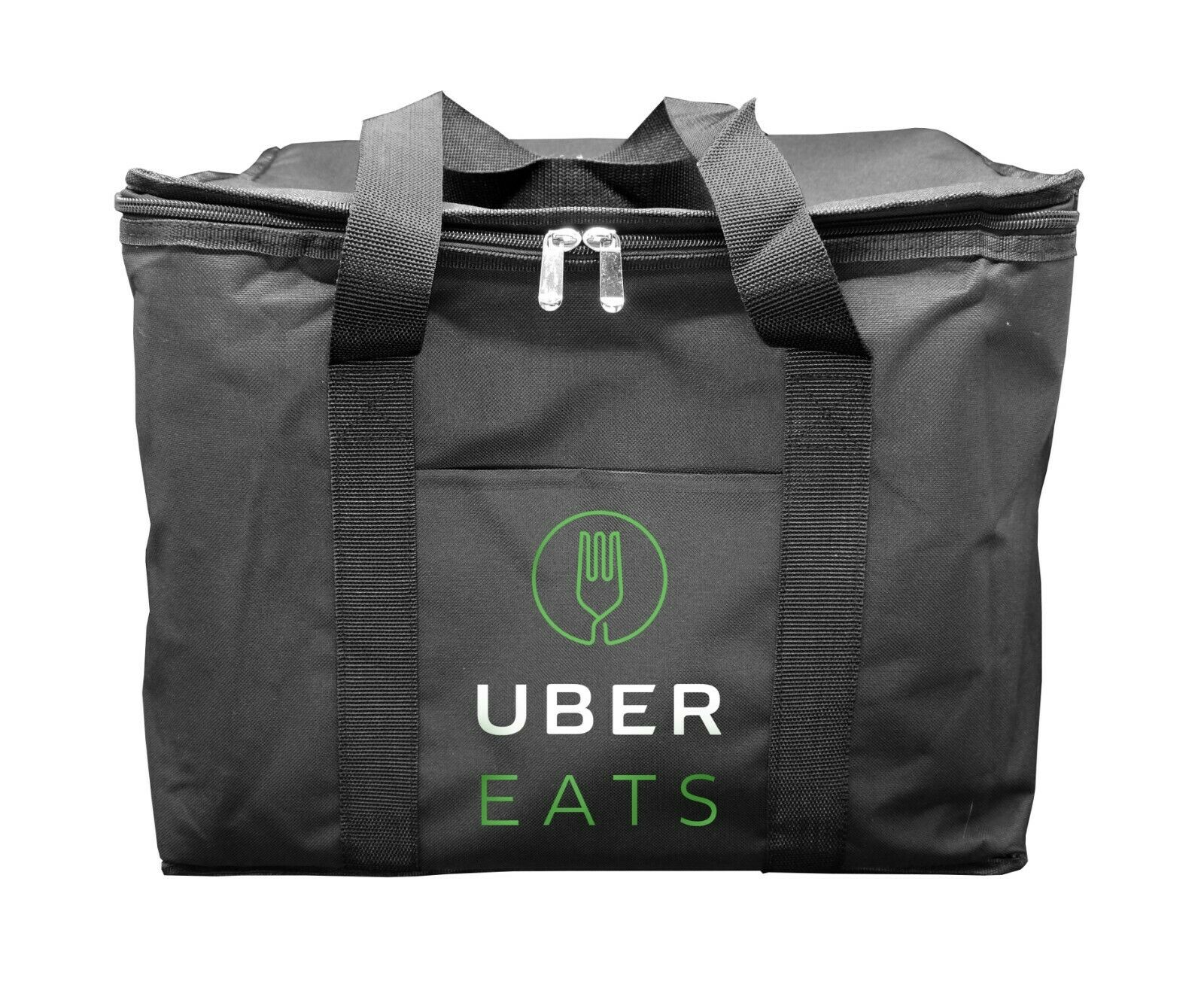 Uber Eats Food Delivery Bag, 12"x13"x17", Hot Food Carrier