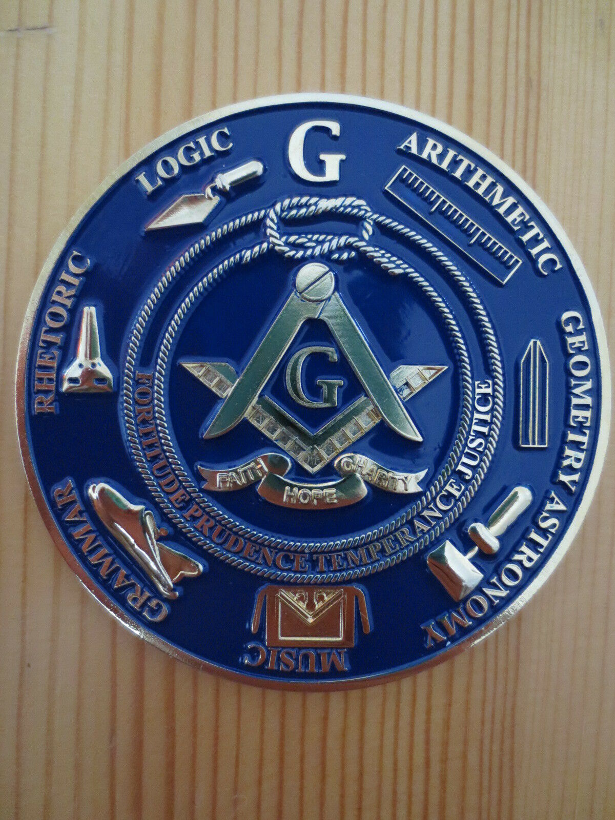 Masonic Auto Car Badge Emblems Mason Freemason E27 Tools